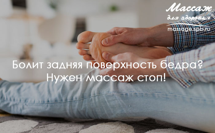 задняя поверхность бедра 