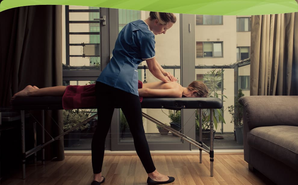 массаж на дому в спб