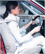 Массаж снимает стресс от вождения автомобиля