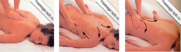 массаж спины
