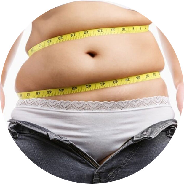 массаж и жир на животе