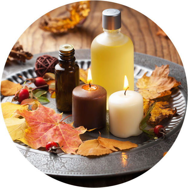 массаж осенью