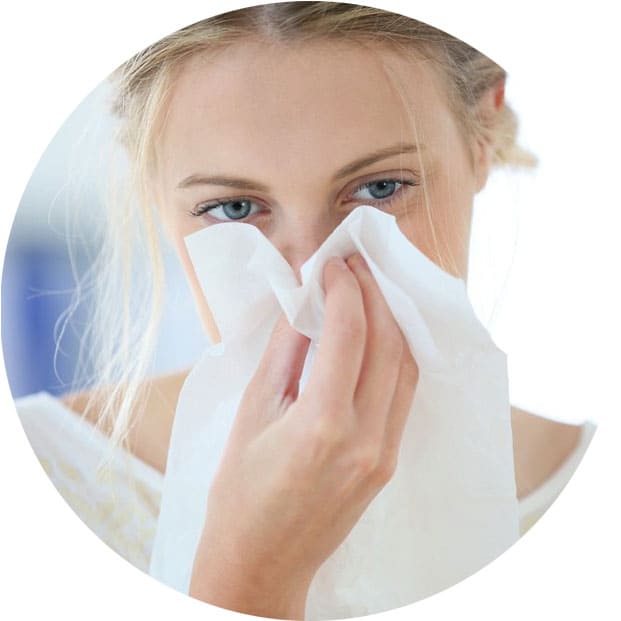 насморк после массажа