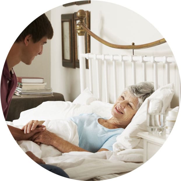 массаж для лежачих