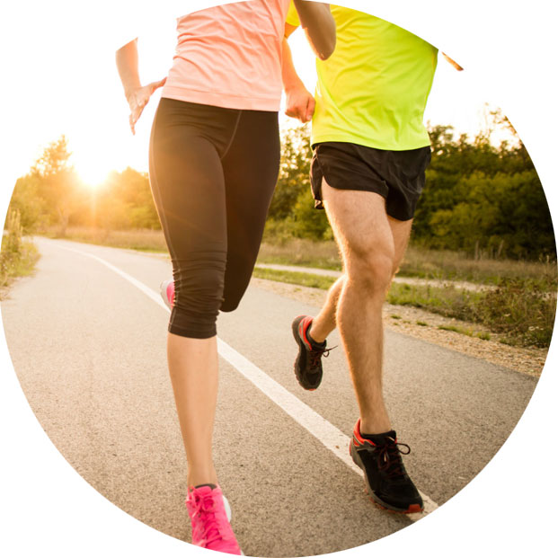 массаж и бег