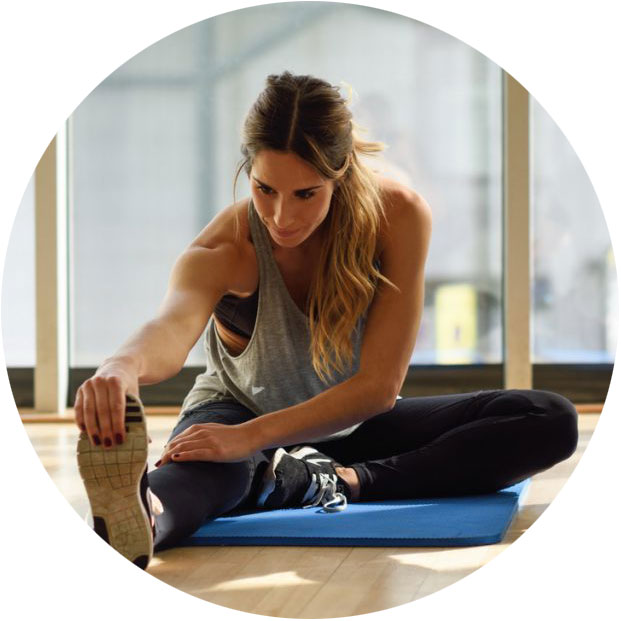 массажа или растяжка