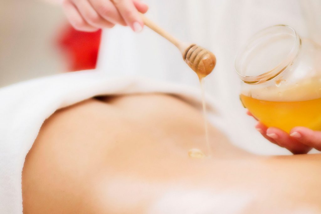 медовый массаж