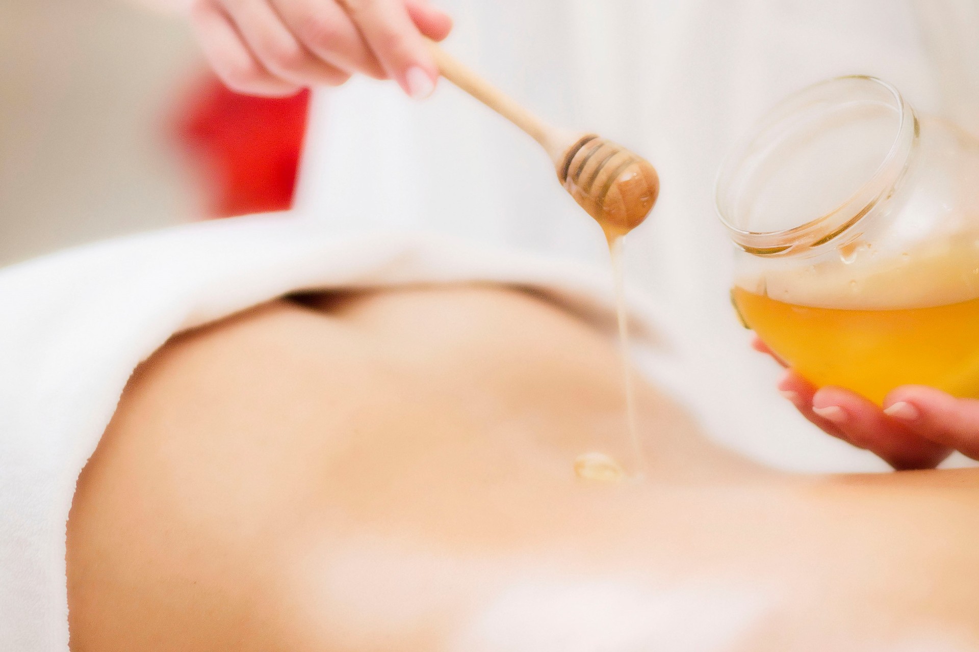 медовый массаж