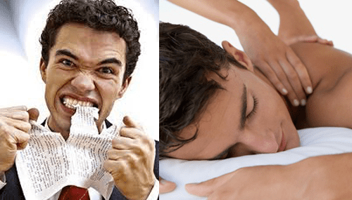 массаж и стресс