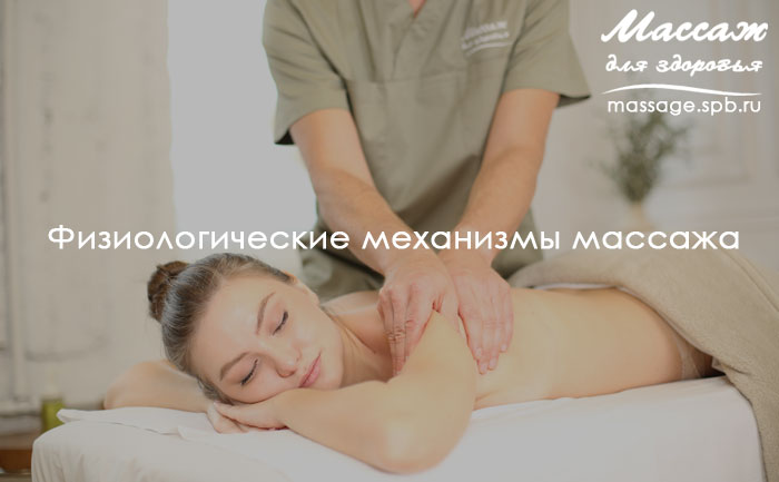 массаж физиологические механизмы